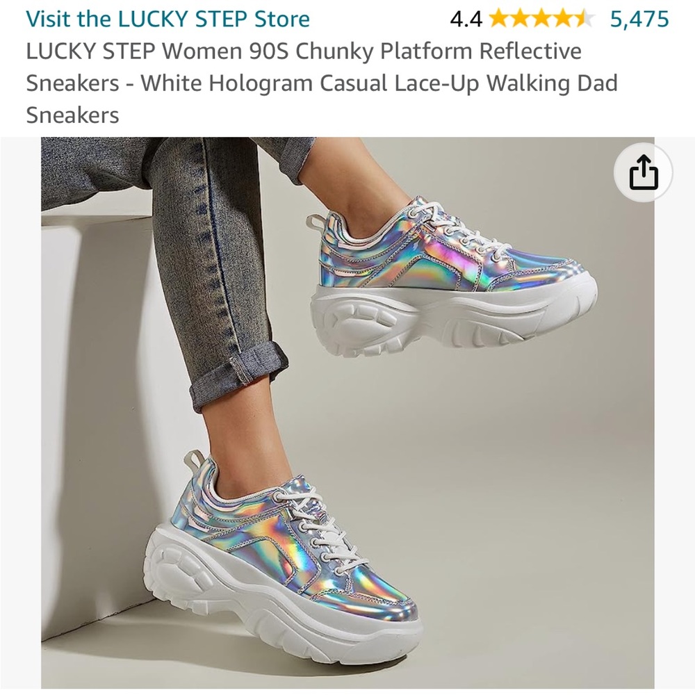 Rave chunky shoes